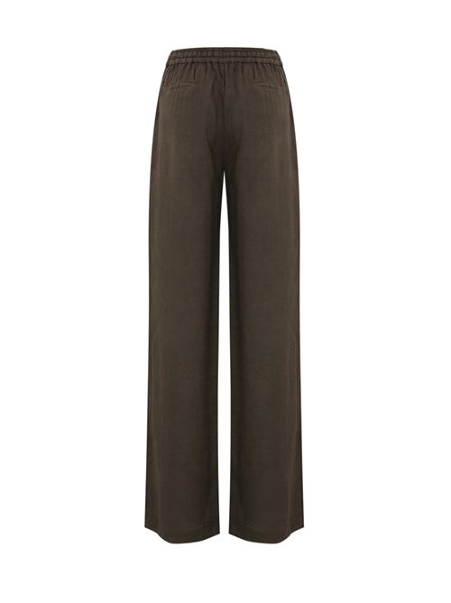 Pantalone in lino con coulisse FAY | NTW8150571T VTWS610